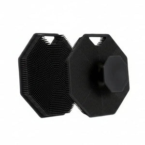 Soft Silicone Body Scrubber with Storage Hook Set