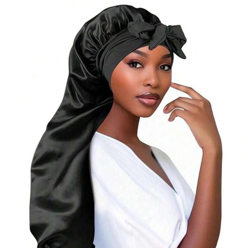 Women's Long Satin Silk Bonnet