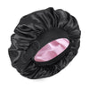ROHAJSHOP Silk Hair Bonnet with Wide Elastic Band