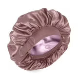 ROHAJSHOP Silk Hair Bonnet with Wide Elastic Band