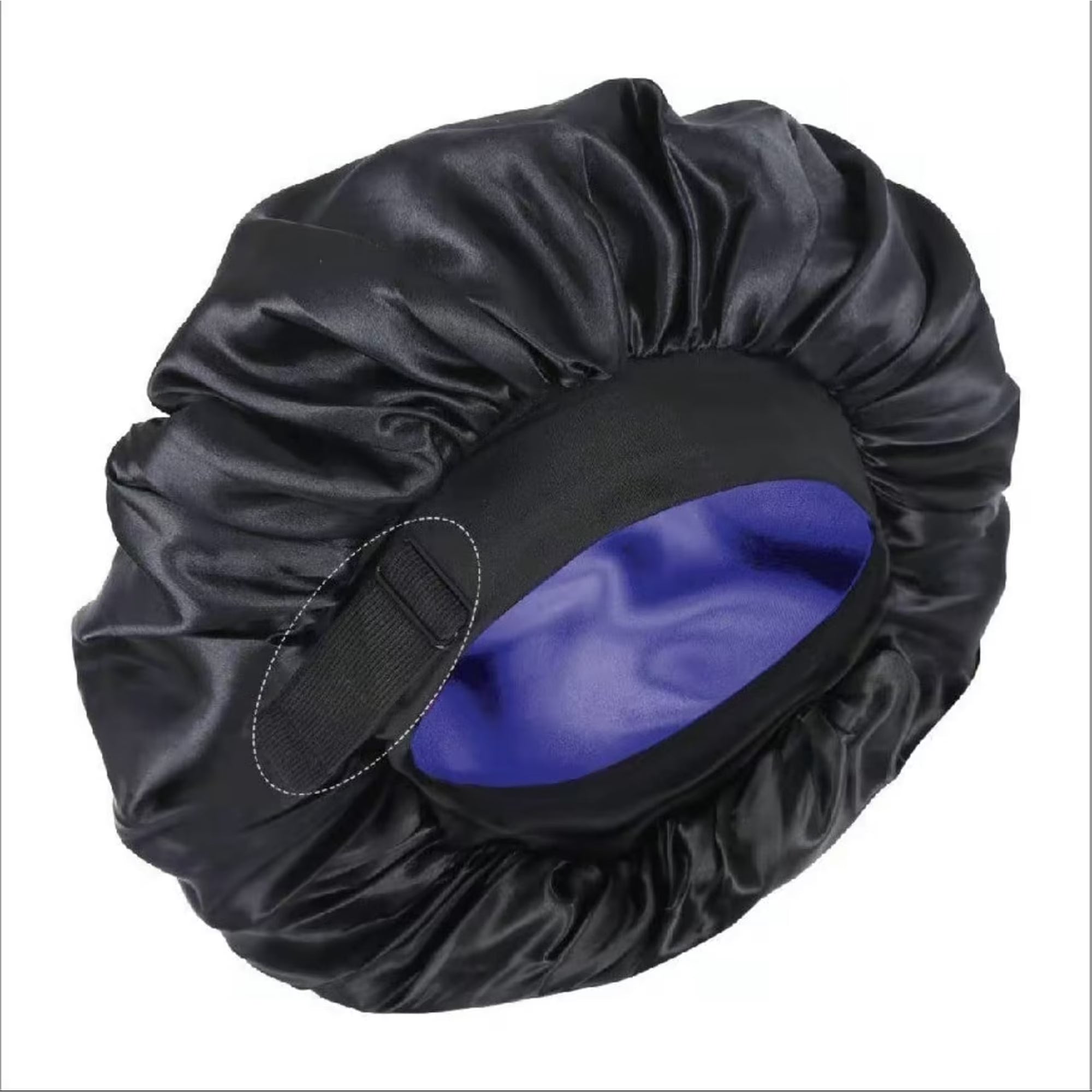 ROHAJSHOP Silk Hair Bonnet with Wide Elastic Band