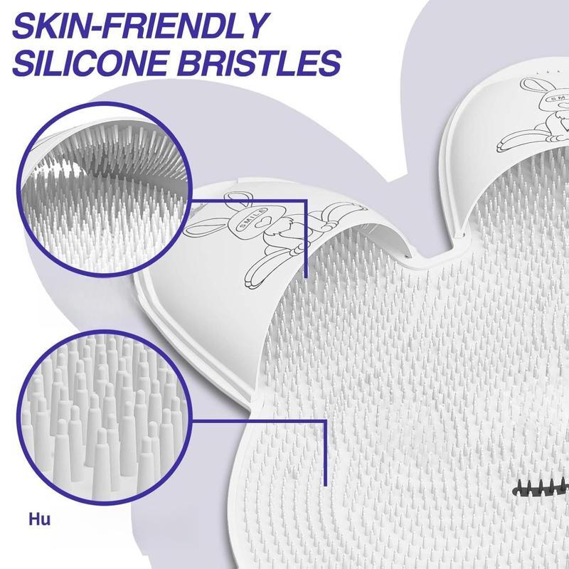 Shower Foot Scrubber Mat with Non-Slip Suction Cups